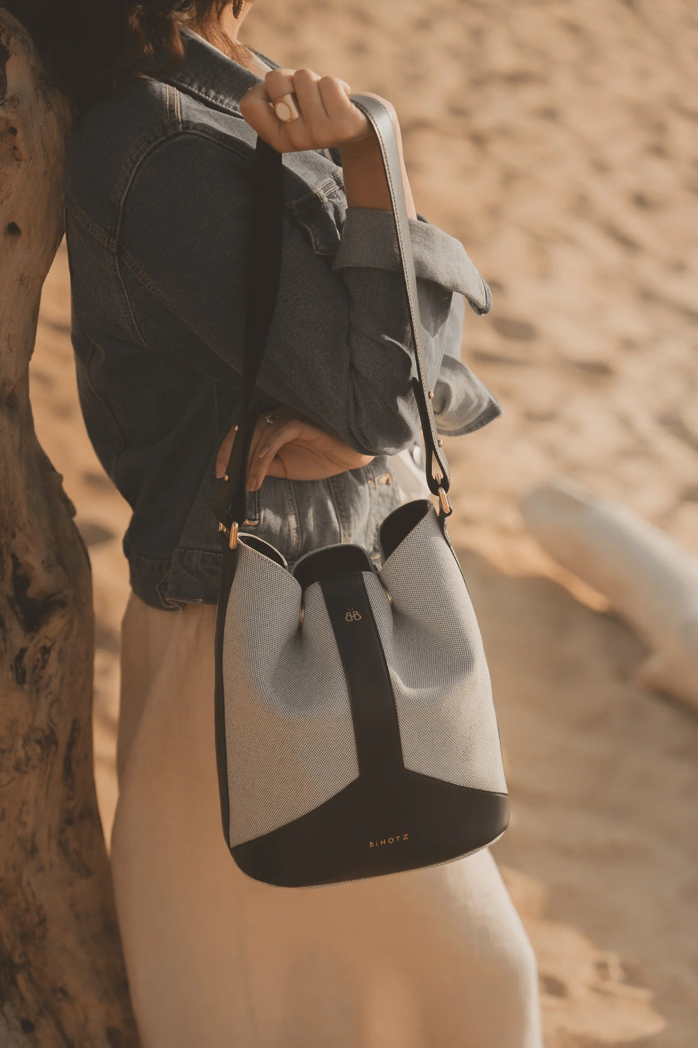 Sac Zego tissé ― Coeur à prendre